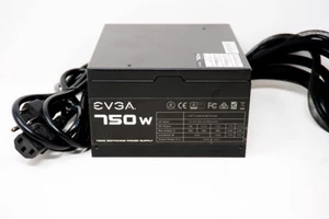 EVGA 750W Power Supply PSU - w/ All Cables - Afbeelding 1 van 1