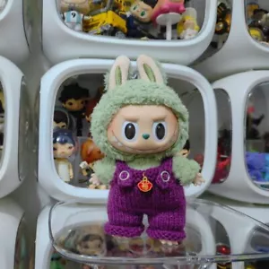 LABUBU Ropa Los Monstruos Muñeco de Peluche Hecho a Mano Conjunto de Ropa Sin Juguetes - Imagen 1 de 10