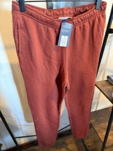 Womens Leisure Studio Mid-Rise Essential Joggers - Universal Thread Rust XS - Picture 1 of 3