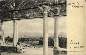 Tunis Tunesien Afrika AK 1905 Koubba du Belvédère Tracht Ethnic Einheimischer - Picture 1 of 1