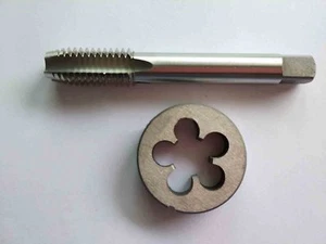 1 set HSS Machine 1/2-14 NPT right-hand Plug Tap and Die Thread Tools - Picture 1 of 1