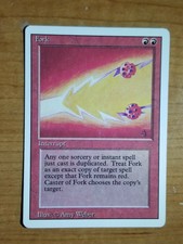 Fork - Magic - MTG - Revised Edition LP