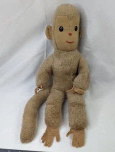 Douglas Cuddle Toys Monkey Plush 15 Inch Vintage Tan  Stuffed Animal Toy - Picture 1 of 9
