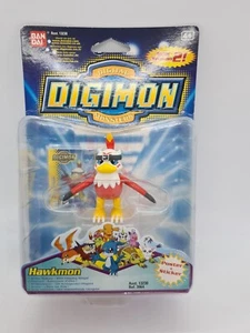 Digimon Hawkmon von Bandai Originalverpackt Sealed with contents Vintage - Imagen 1 de 8
