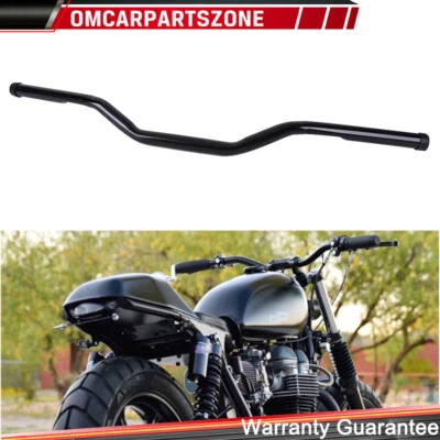 1" Motorcycle Drag Bar Handlebars Steel For Harley Honda Suzuki Yamaha Kawasaki - Image 1 of 4