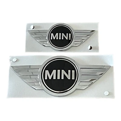 Nuevo juego de insignias emblema delantero y trasero MINI Cooper S 2002-2006 R52 R53 51140660106 Foto 1 de 4