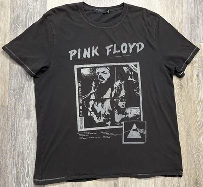 Camisa Pink Floyd Dark Side of The Moon XL Comida Chatarra Ropa De Colección Negra Gris Foto 1 de 4