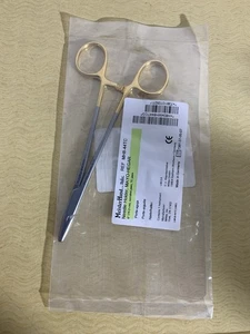 "Soporte de aguja MeisterHand Miltex MH8-44TC acero inoxidable Alemania 6"" mandíbulas dentadas TC" - Imagen 1 de 5