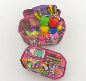Children's Craft Kit Art Supplies Box - Creative Craft Box Fun Activity Set Gift - Picture 1 of 5