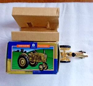 ERTL  Gold Ford 901 Powermaster New Holland Tractor Collector Edition 1:64  1997 - Picture 1 of 5