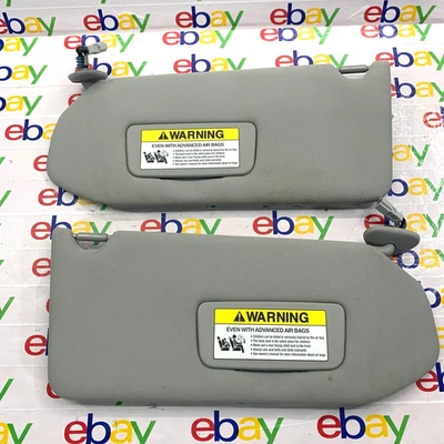 2003 - 2008 Honda Pilot Sun Visors Pair Set Left Right OEM Tested 04 05 06 07 - Image 1 of 4