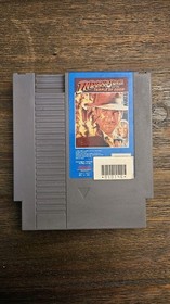 Indiana Jones and the Temple of Doom - NES Nintendo Game. Tested & Working.