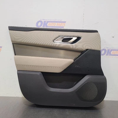 19 2019 RANGE ROVER VELAR DOOR TRIM PANEL FRONT LEFT DRIVER BEIGE  - Image 1 of 4