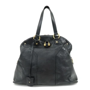 SAINT LAURENT PARIS MUSE Leder Handtasche Schultertasche schwarz 153959 gebraucht kostenloser Versand - Bild 1 von 24