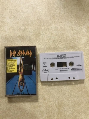 Def Leppard 1984 High'n'Dry Cassette Tape Phonogram Ltd Records - Image 1 of 2