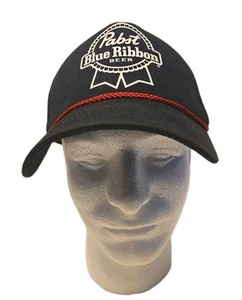 Cappello Berretto Pabst Nastro Blu Rosso Corda Camionista Snap Back Unisex Adulti - Foto 1 di 11