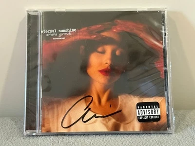 Ariana Grande 'Eternal Sunshine' Signed CD Short Signature SHIPS ASAP - Image 1 of 2