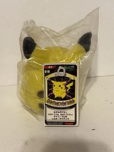 Pokémon Pikachu Vintage Plüsch Tomy Nintendo Originalverpackt - Bild 1 von 11