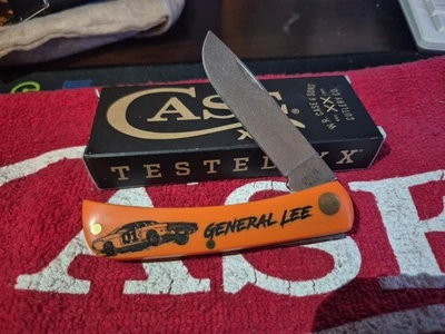CASE XX SODBUSTER JR * GENERAL LEE KNIFE * DUKES OF HAZZARD