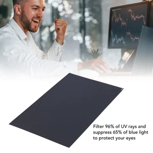 27in 16:10 Computer Privacy Screen Filter Clear View Anti Blue Light Scratch - Picture 1 of 22