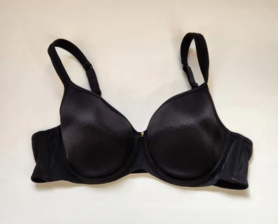 Sujetador Essential Bodywear #6111 Talla 38C Negro Forrado con Aros Moldeado Foto 1 de 4