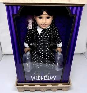 American Girl 18-inch Doll, Wednesday Addams Collector Doll Limited Edition - Picture 1 of 13