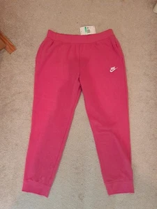 Nike Girls XL+ Jogger Sweatpants Pink DC7664-622 Plus Size - Picture 1 of 8