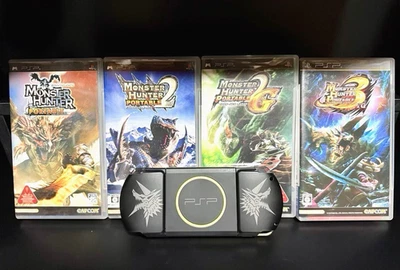 SONY PSP-3000 Monster Hunter Portable 3rd Hunter's model Tested w/ Softwares - Image 1 of 4
