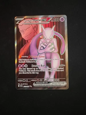 Team Rocket's Mewtwo ex - 213/182 - SV10: Destined Rivals (DRI) - Image 1 of 3