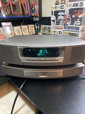 Bose Wave Music System AM/FM Radio Multi 3 Disc CD Changer w Remotes Works Great - Image 1 of 4