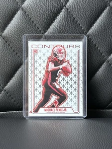 2024 Panini Phoenix - Contours Michael Penix Jr. #CON-MPJ (RC) - Picture 1 of 3