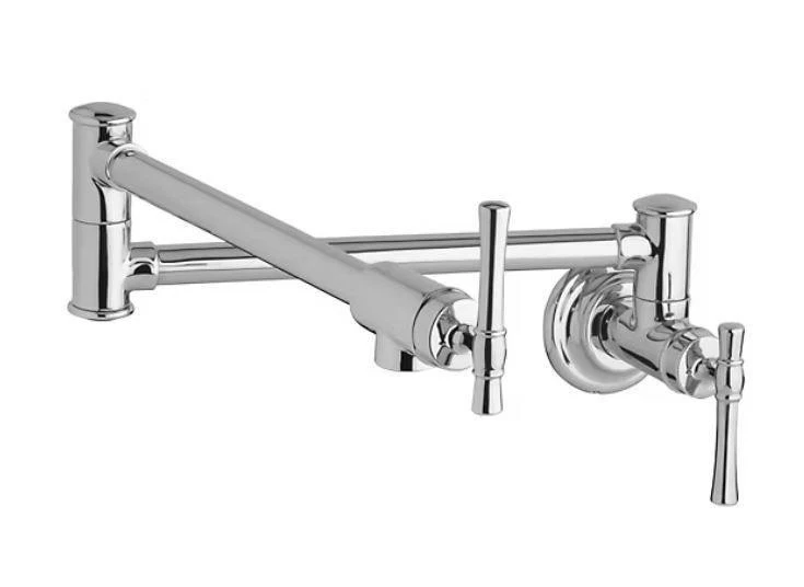 Elkay LKEC2091CR Explore Wall Mount Pot filler w/ Lever Handle Chrome - Image 1 of 4