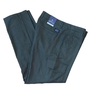 Ben Sherman Men’s 34x32 Cargo Pants Soft Twill Flannel Forest Green New $109 - Picture 1 of 15
