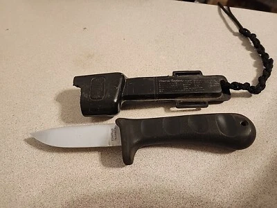 EDGE MARK PACK HUNTER EXPLORER STAINLESS 21-081 JAPAN Fixed Blade Hunting Knife  - Image 1 of 4