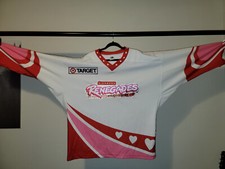 Richmond Renegades Hockey Jersey, 1999-00 Valentine's Day, XXL, White, OT Sports