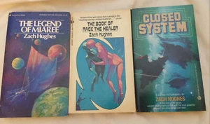 3 SF PBs Zach Hughes: Closed System, Legend of Miaree, Book of Rack the Healer - Picture 1 of 5