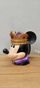 DISNEY MICKEY MOUSE FLIP TOP KING CROWN CUP DISNEY ON ICE SOUVENIR MUG - Picture 1 of 5