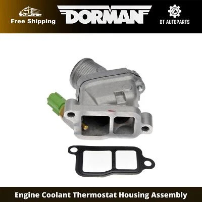 Conjunto de carcasa termostato refrigerante motor Volvo S60 Dorman 2002-2009 2003 Foto 1 de 4