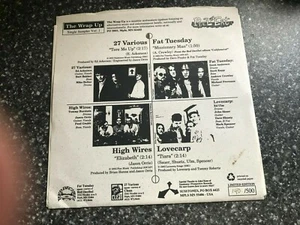 Peewl N Eat 7" Black Vinyl The Wrap Up/Fat Tuesday/LoveCarp/27 Various/HighWire - Picture 1 of 2