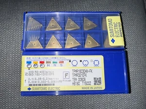 SUMITOMO HARTMETALLEINSÄTZE MENGE 10 TPMR160304N-FK T1500Z TPMR321EFK - Bild 1 von 1