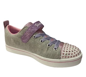 skechers dita scintillanti per bambina colore gary glitter rosa e viola - Foto 1 di 4