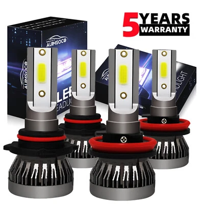 For 2015-2020 Ford Ford Transit-150/250/350 4x White Combo LED Headlight Bulbs - Image 1 of 4