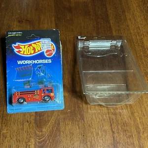 hot wheels workhorses fire eater unpunched card - Bild 1 von 12
