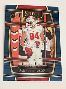2022 Panini Select Football Concourse #24 - Jake Ferguson RC - Wisconsin Badgers - Picture 1 of 2