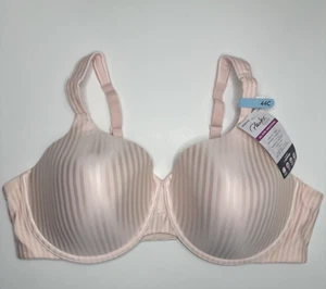 Playtex Secrets All Over Smoothing Underwire Bra 4747 Pink Pirouette 44C NEW - Picture 1 of 6