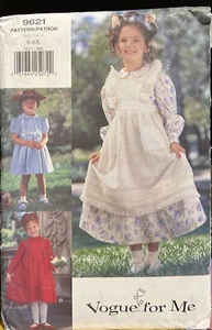 Vogue For Me 9621 6-6x Sewing Pattern - Picture 1 of 3