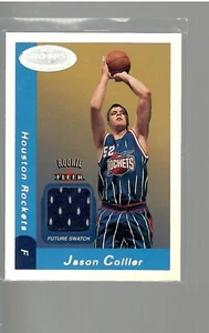 JASON COLLIER ROOKIE JERSEY 2000 01 FLEER HOOPS BASKETBALL - Picture 1 of 2
