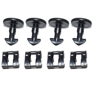 Turn Lock Clips for For RANGE Rover Sport Rear Bumper Tow Cover Set of 4 - Picture 1 of 12