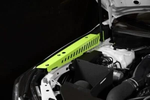 Perrin Neon Yellow Aluminum Fender Shrouds for 2022-2023 Subaru WRX - Picture 1 of 6