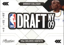 2009-10 Prestige NBA Draft Class Hornets Basketball Card #21 Darren Collison